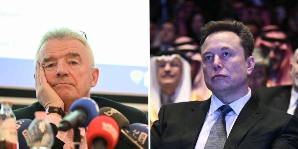 Elon Musk Argues With Ryanair Boss Who Said He Doesn’t Want Starlink
