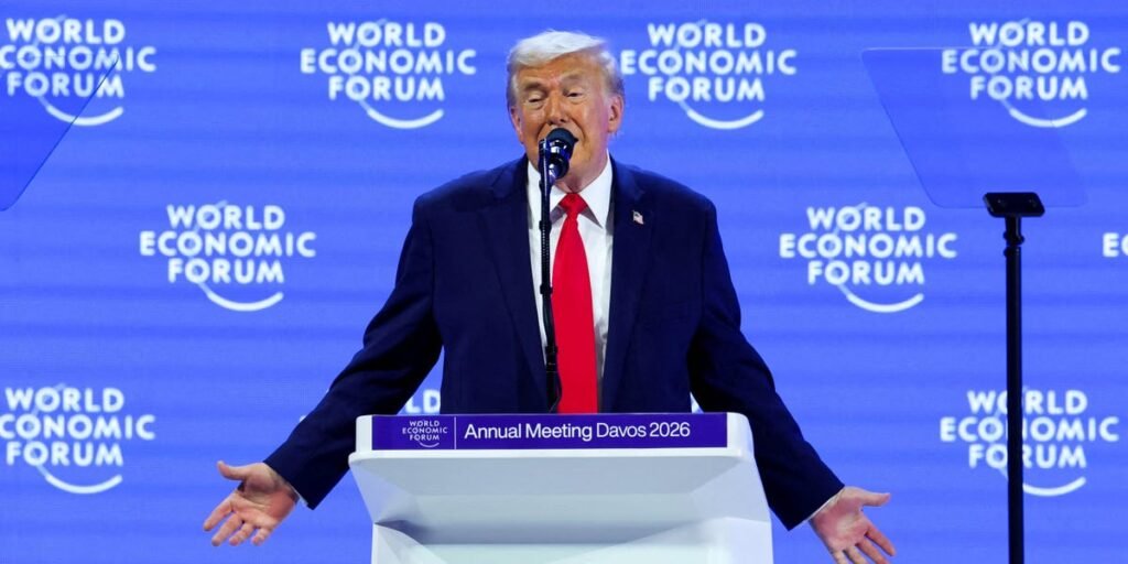 The biggest moments from Trump’s Davos 2026 address