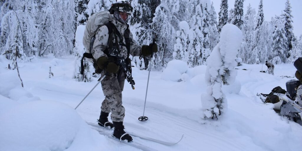 How NATO Trains for Arctic Assaults With Snowmobiles, Skis, Lasers