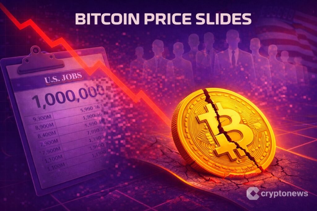Bitcoin Price Slides After US Admits Nearly 1 Million ‘Phantom’ Jobs in Data Revision