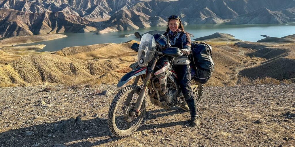 A Former TikTok Employee Quit Job to Travel the World on a Motorbike