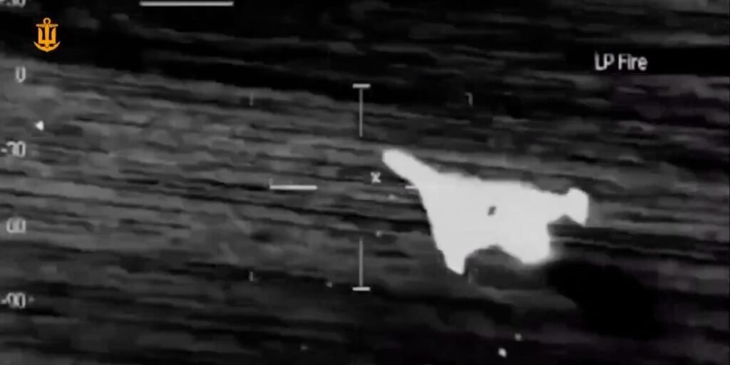 Videos Show Ukrainian Helicopter Crew Hunting Shaheds With Minigun