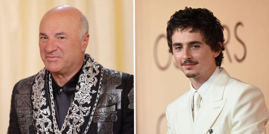 Kevin O’Leary Bet $1,000 on Kalshi That Timothée Chalamet Will Win an Oscar