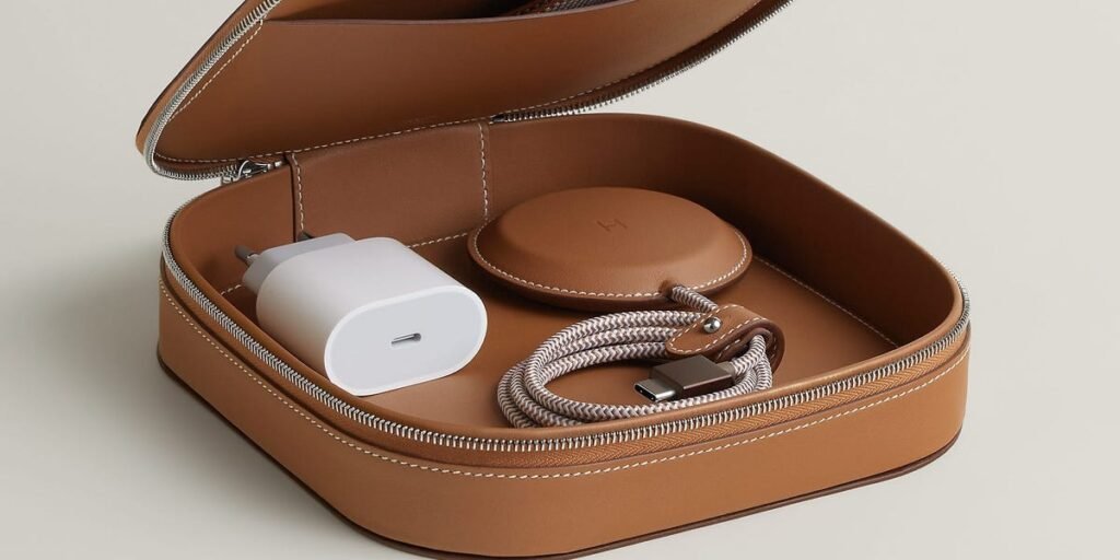 Hermès Releases Apple Charging Accessories That Blend Tech and Luxury