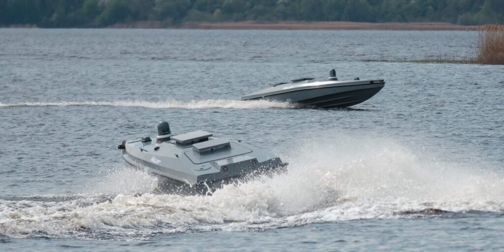 Ukraine Says Its ‘Red’ Team Beat NATO Forces in Naval Drone Drills