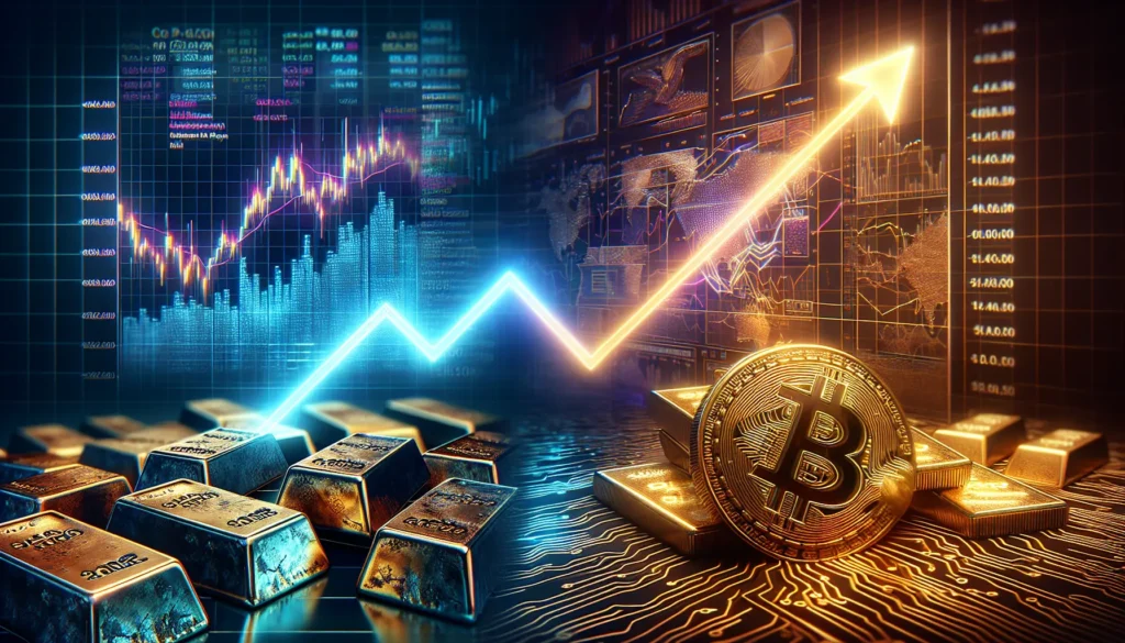 BTC USD Price Resurgence and Gold Losing Streak