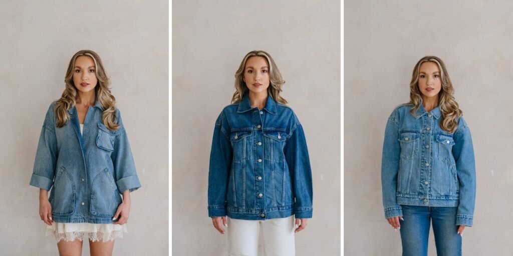 Trying on Denim Jackets From Old Navy, Banana Republic, Gap: REVIEW