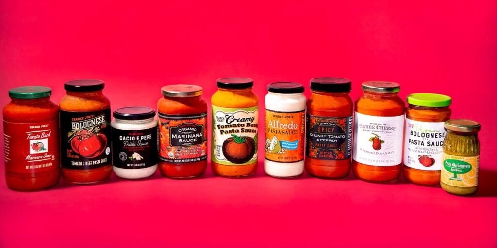 I Tried All of Trader Joe’s Pasta Sauces, Ranked From Worst to Best