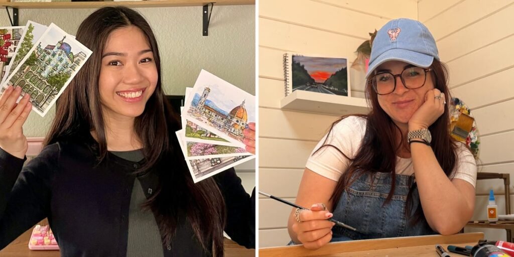They Turned Hobbies Into Businesses Drawing in Analog-Obsessed Gen Z