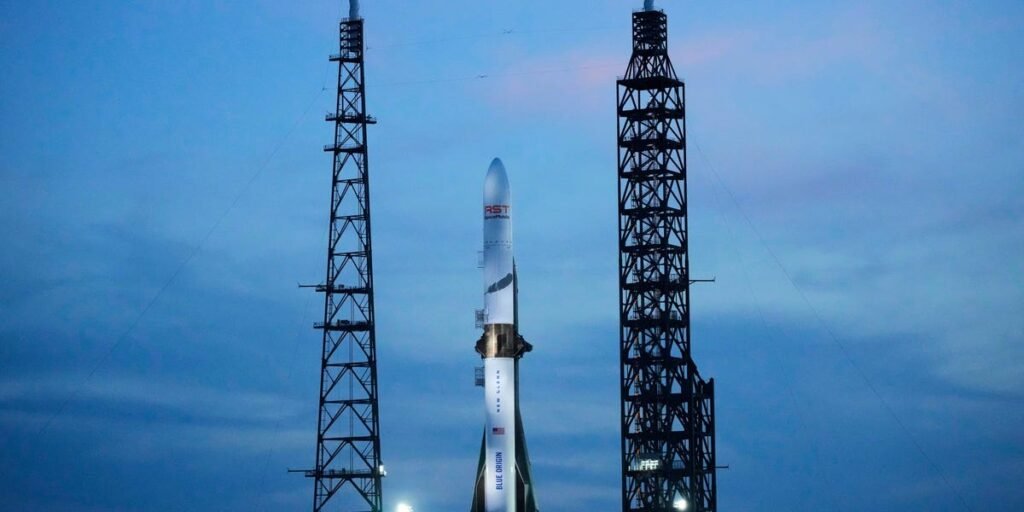 A Blue Origin Rocket Exploded on the Launchpad in a Huge Fireball