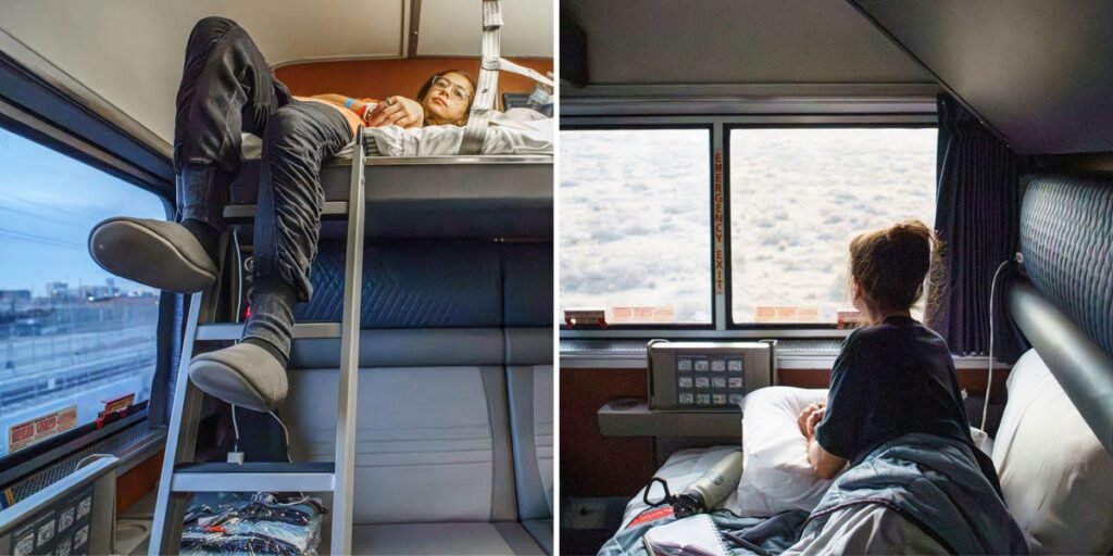 Amtrak Bedroom: Sleeping in the Top Bunk Vs. the Bottom Bunk