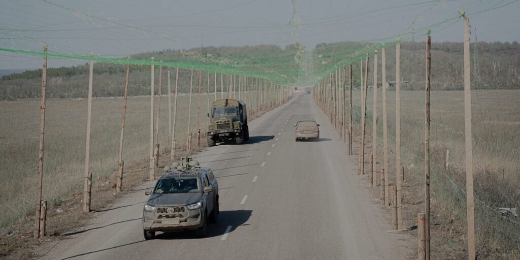 Ukraine Lined Roads With Enough Nets in 2026 to Cover Length of Florida
