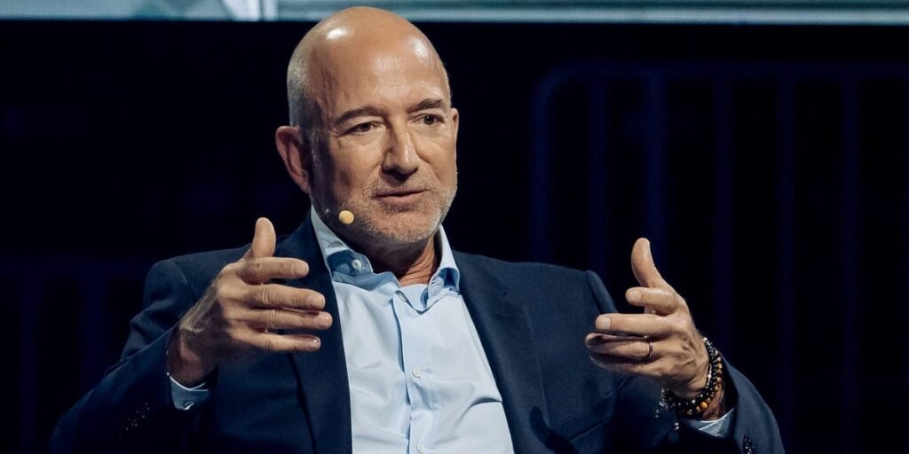 Jeff Bezos Says Outlawing Data Centers Isn’t a Solution to AI Concerns