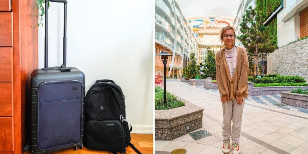 7-Day Cruise Packing List With a Carry-on Suitcase and Backpack