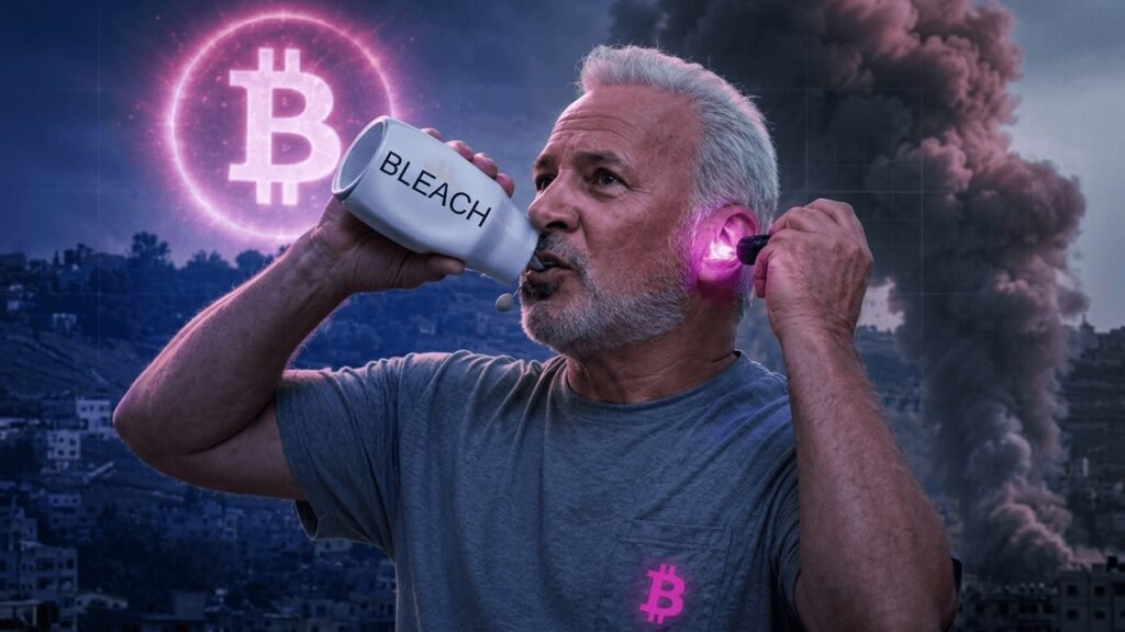 BTC USD Evil Number at $66K, Peter Schiff Calls for $20K, Geopolitical Fear Porn Everywhere