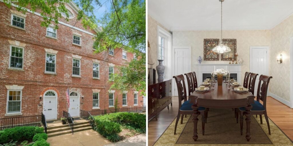 This Washington, DC, Rowhouse From 1794 Is on the Market