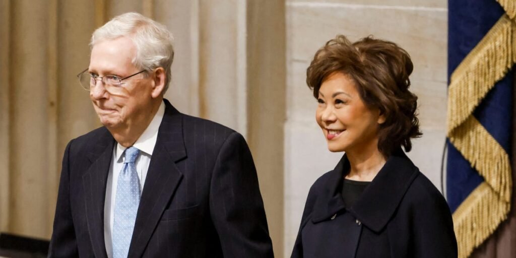 Mitch McConnell and Wife Elaine Chao’s Relationship Timeline