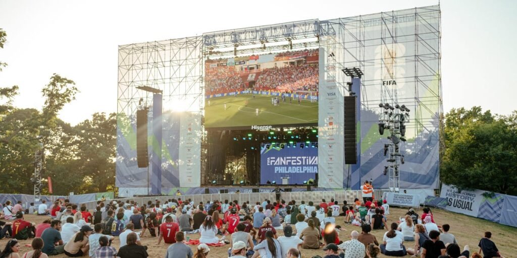 Inside Philadelphia’s FIFA FanFest: Screenings, Games, Music, and Food