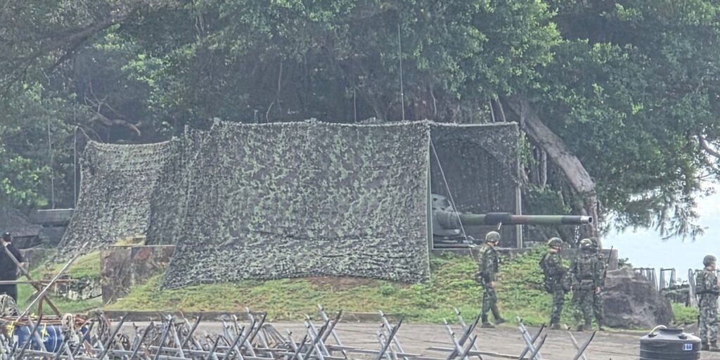 Taiwan Using Frankenstein-Style Tanks to Guard Vital River From China