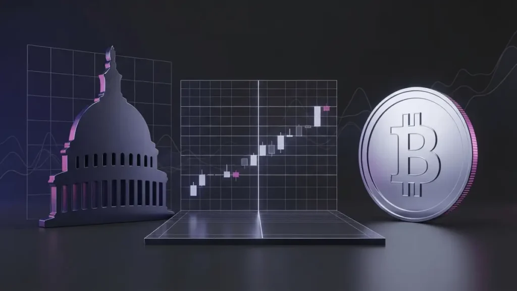 Odds of a government shutdown moved to december as BTC Waits