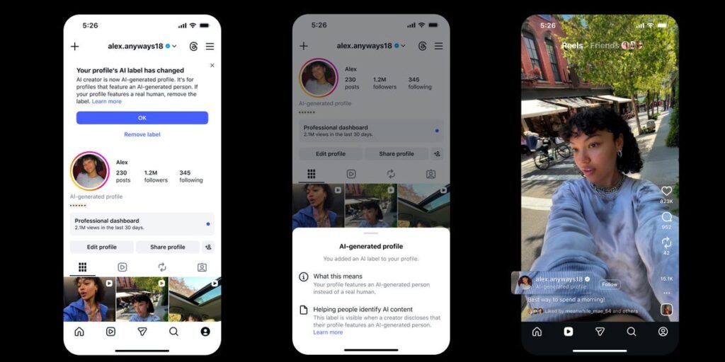Instagram Pushes AI Accounts to Admit They’re AI