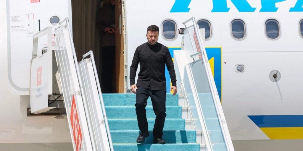 Russian Drone ‘Almost Hit’ Zelenskyy’s Plane Over Moldova: Norway PM