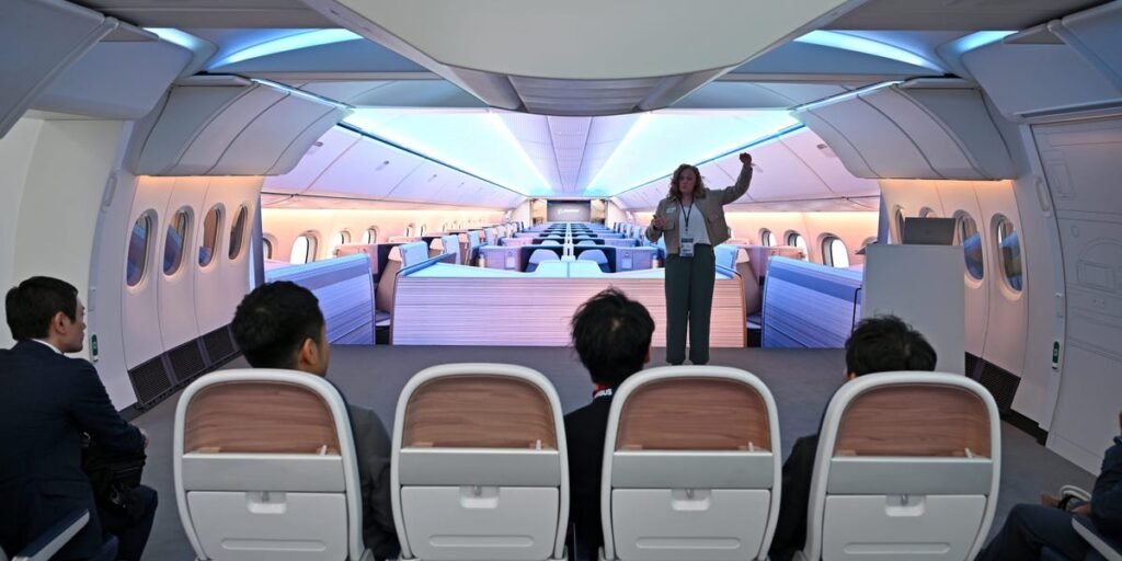 See What Passengers Can Expect Onboard Boeing’s New 777X Jet