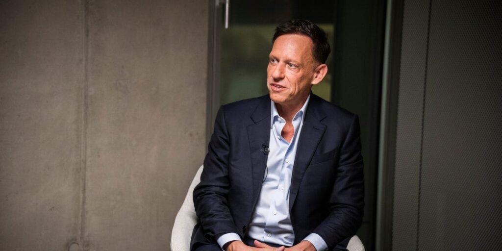 Peter Thiel Says Anti-AI Backlash in US Is Self-Inflicted