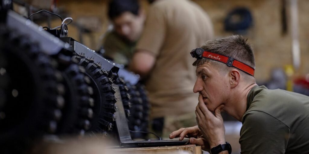 Ukraine Unit Explains Why Troops Attack in Day and Use Robots at Night