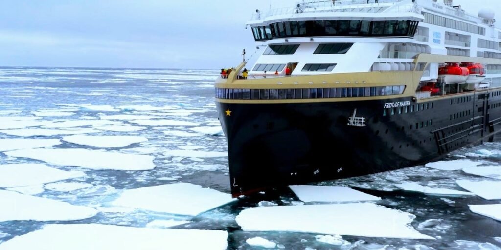 How Cruise Ships Sail Through Greenland’s Extreme Arctic Waters