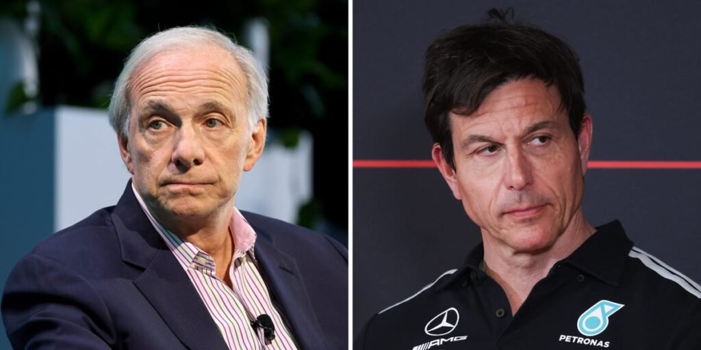 Ray Dalio Discusses ‘Tough Love’ With Mercedes’ Toto Wolff