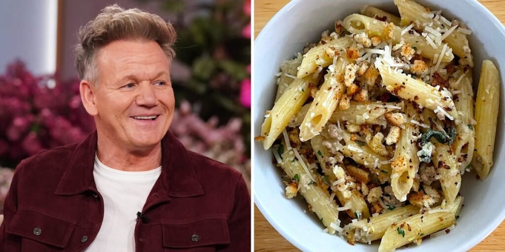 How to Make Gordon Ramsay’s Favorite 10-Minute Pasta Dish