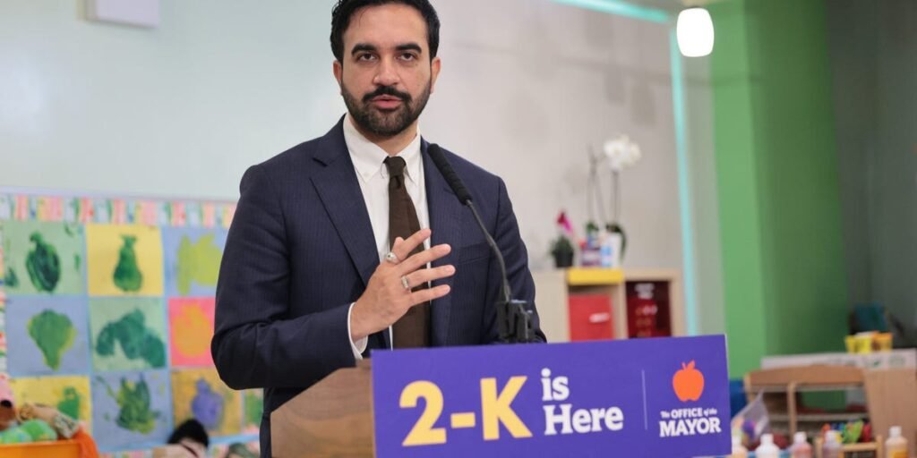 Zohran Mamdani Expands Free NYC 2-K Program to Curb Family Flight