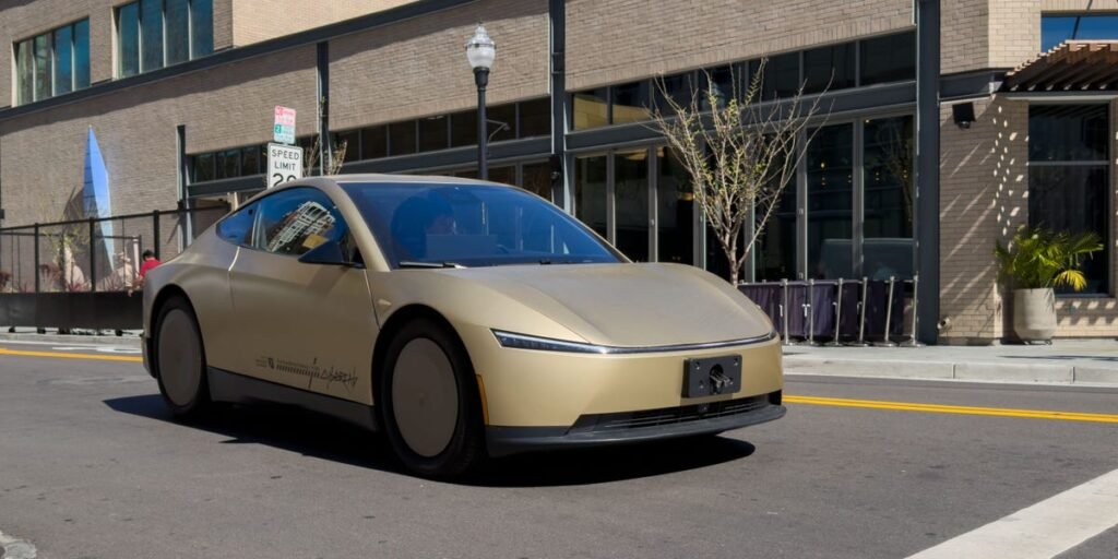 Tesla Posted Video of Its Robotaxi Avoiding Collisions With Rivals