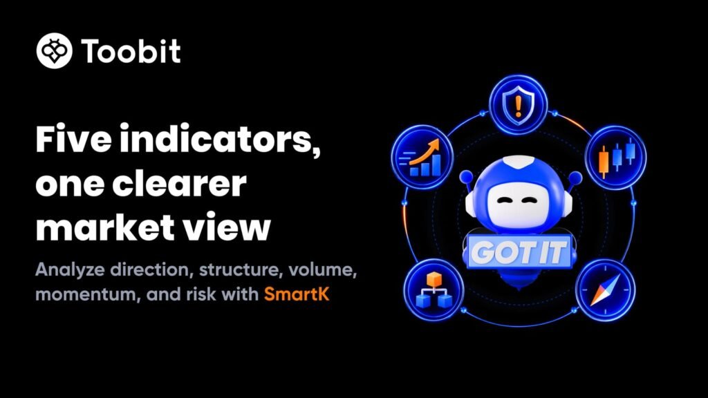Toobit Adds Five SmartK Indicators for More Structured Futures Analysis